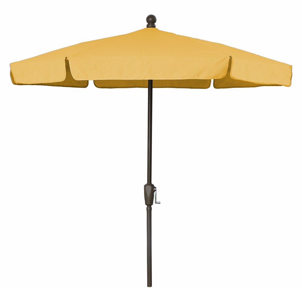 4529572 Fiberbuilt Umbrellas-7GCRCB-Yellow-7.5 Foot Hexago sku 4529572