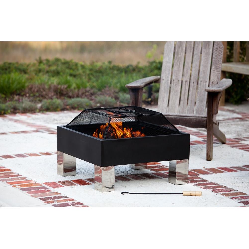 Fire Sense 60454 26 Hotspot Square Fire Pit