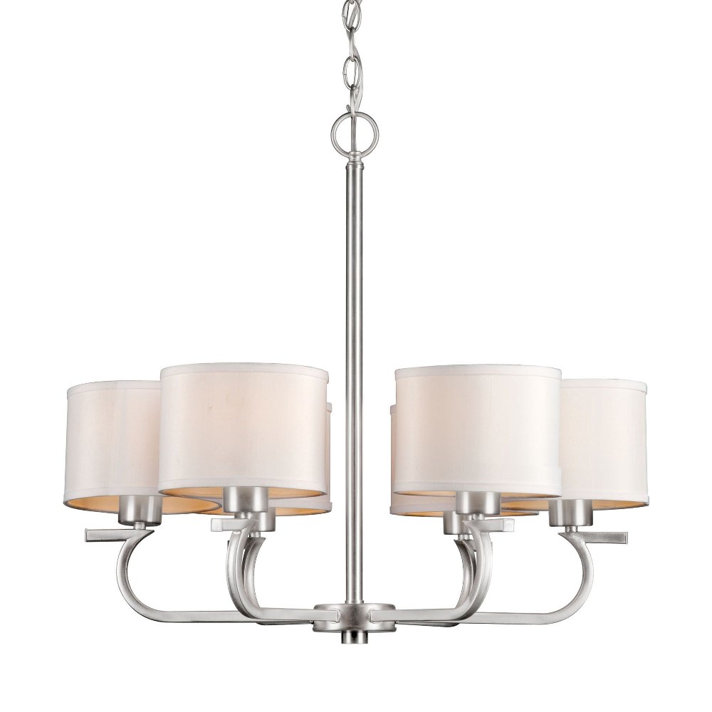 1681161 Forte Lighting-2562-06-55-Tom - 6 Light Chandelier sku 1681161