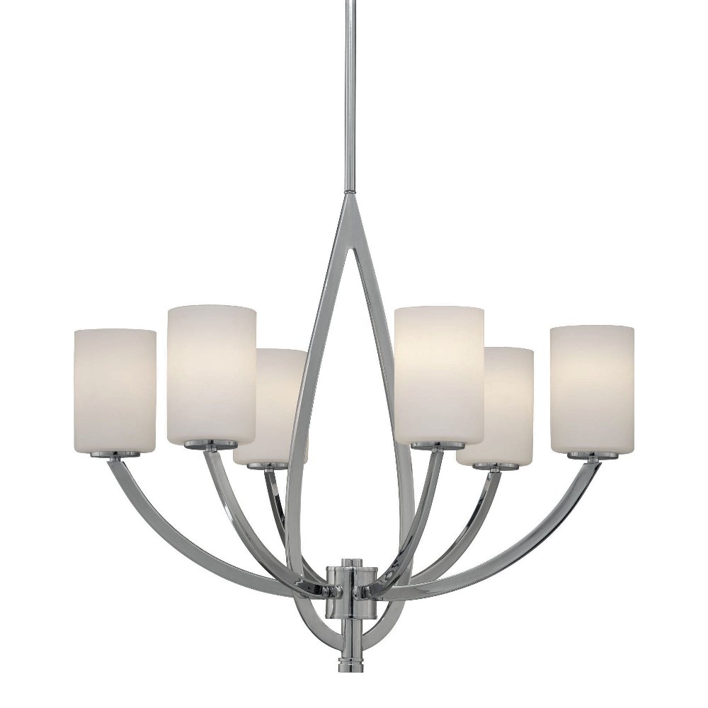 1681147 Forte Lighting-2572-06-05-Keli - 6 Light Chandelie sku 1681147