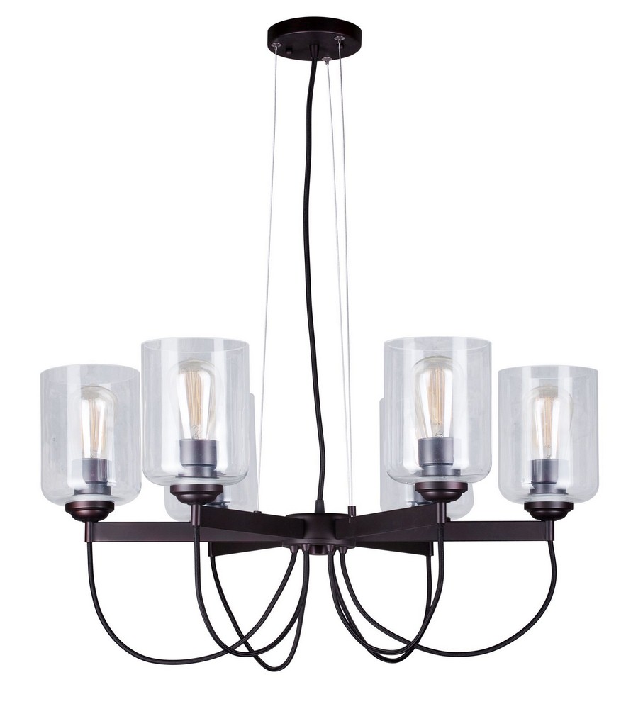 2656510 Forte Lighting-2630-06-32-Greer - 6 Light Chandeli sku 2656510