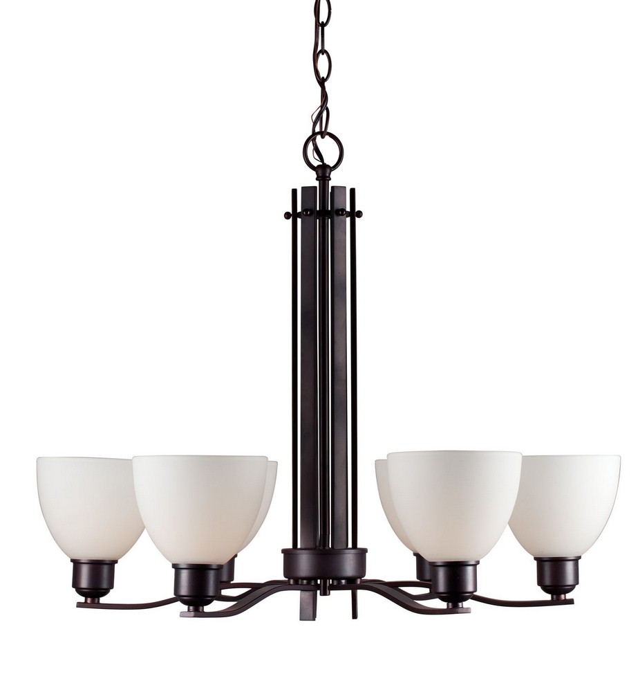 2656496 Forte Lighting-2644-06-32-Ade - 6 Light Chandelier sku 2656496