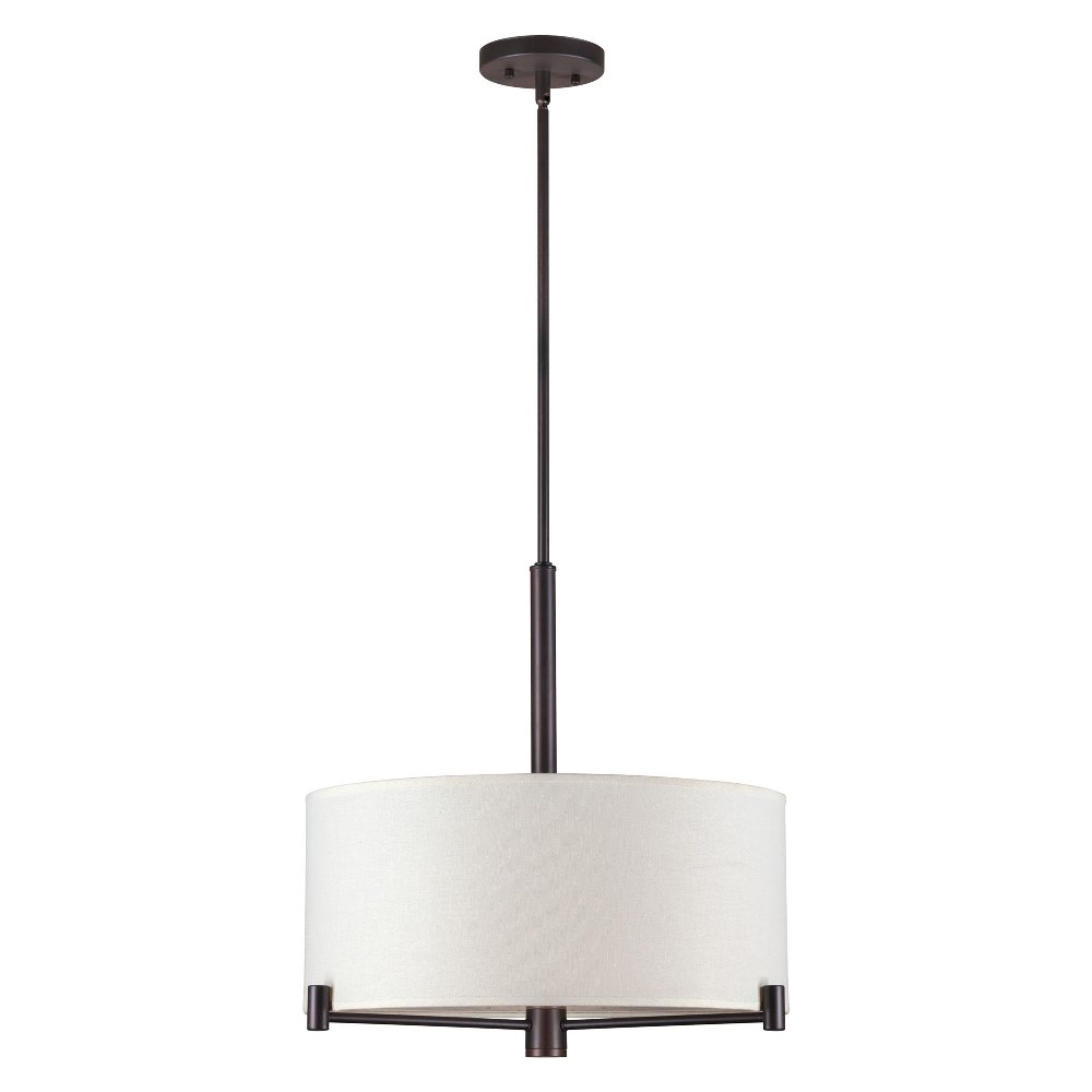 3827919 Forte Lighting-2663-03-32-Dru - 3 Light Pendant-18 sku 3827919