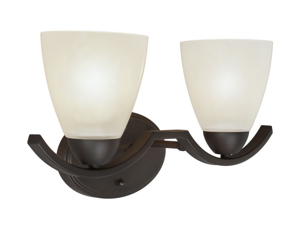 2656670 Forte Lighting-5081-02-32-Rollie - 2 Light Bath Ba sku 2656670