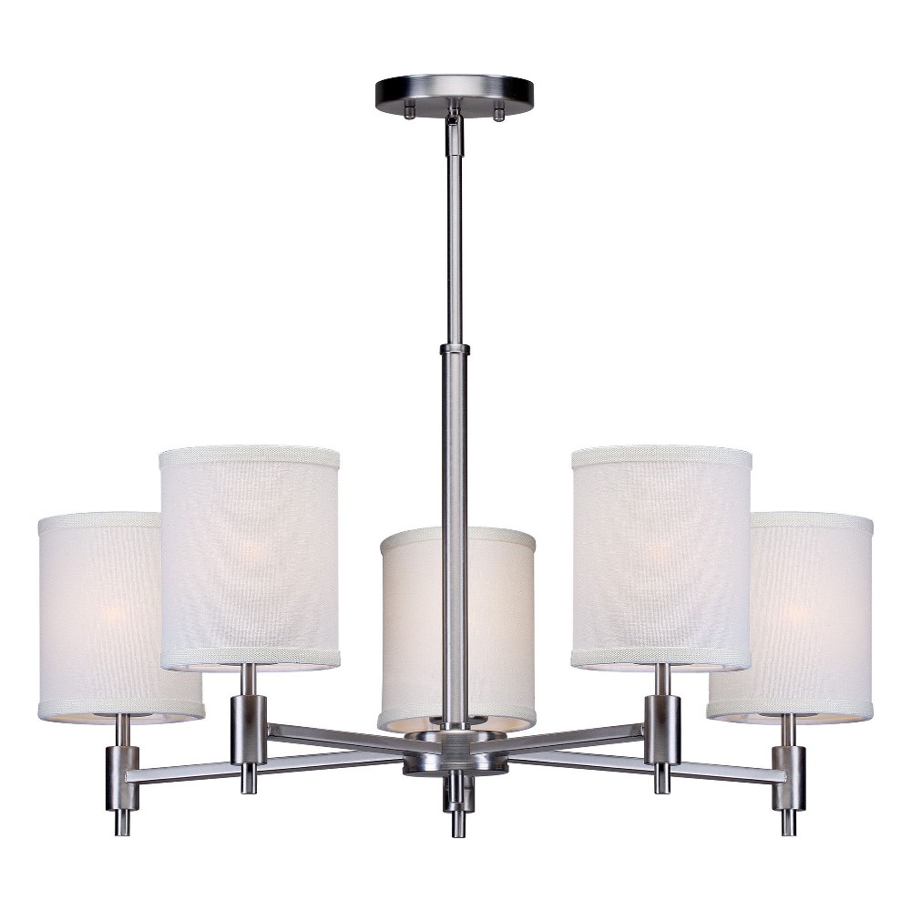 2656587 Forte Lighting-7081-05-55-Flo - 5 Light Chandelier sku 2656587