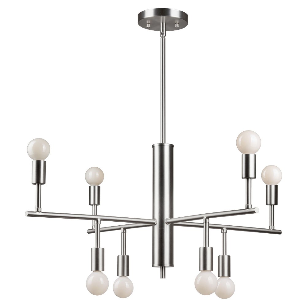 3827881 Forte Lighting-7091-08-55-Laine - 8 Light Chandeli sku 3827881