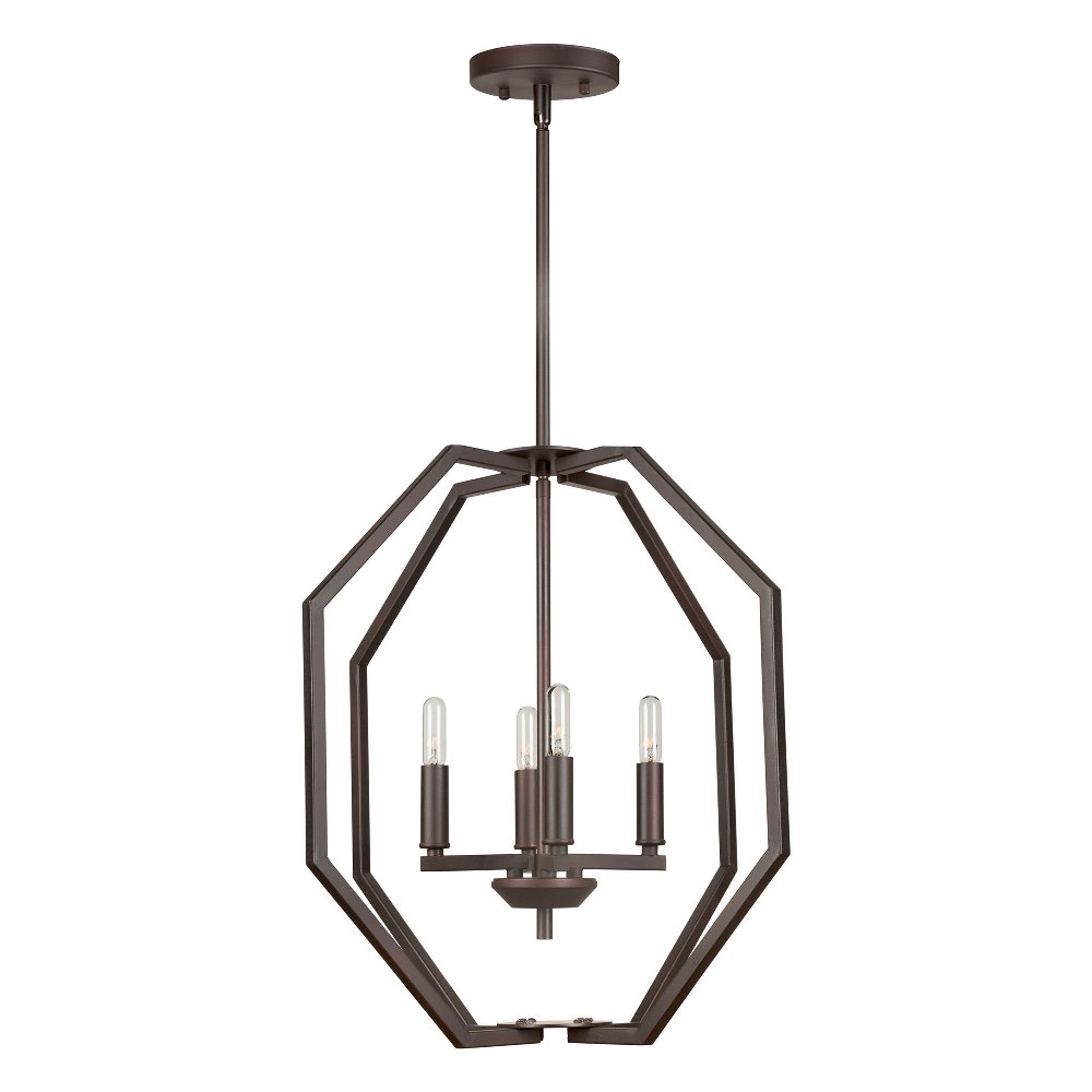 3828003 Forte Lighting-7099-04-32-Zach - 4 Light Foyer Pen sku 3828003