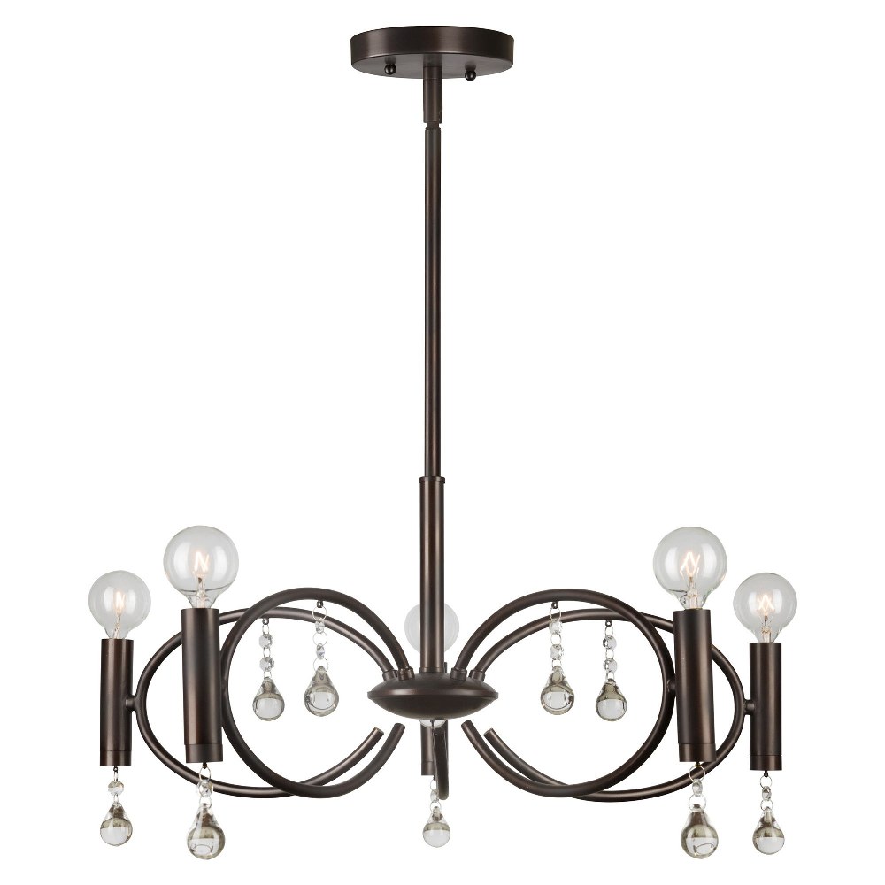 3827925 Forte Lighting-7114-05-32-Falco - 5 Light Chandeli sku 3827925