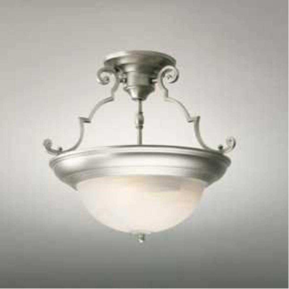 Forte Lighting 2298 02 55 2 Light Simi Flush Mount