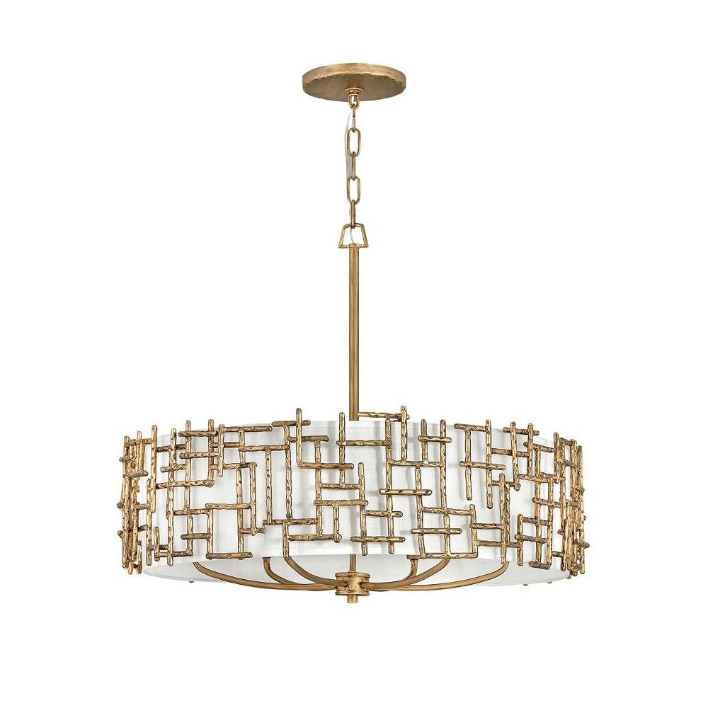 Fredrick Ramond Lighting Fr33104bng Farrah Six Light Medium Fredrick Ramond Lighting Fr33104bng
