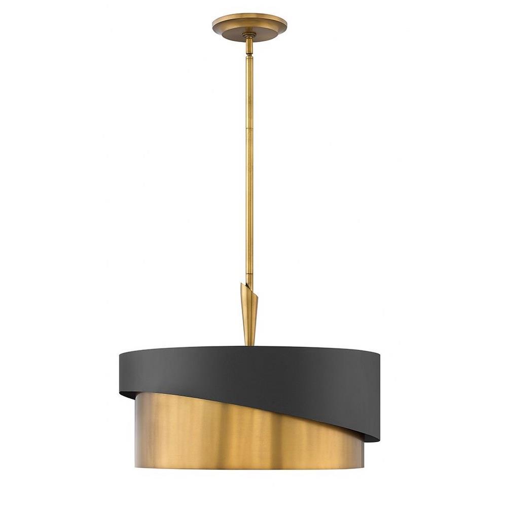 Fredrick Ramond Lighting Fr34314hbr Gigi Three Light Stem Fredrick Ramond Lighting Fr34314hbr