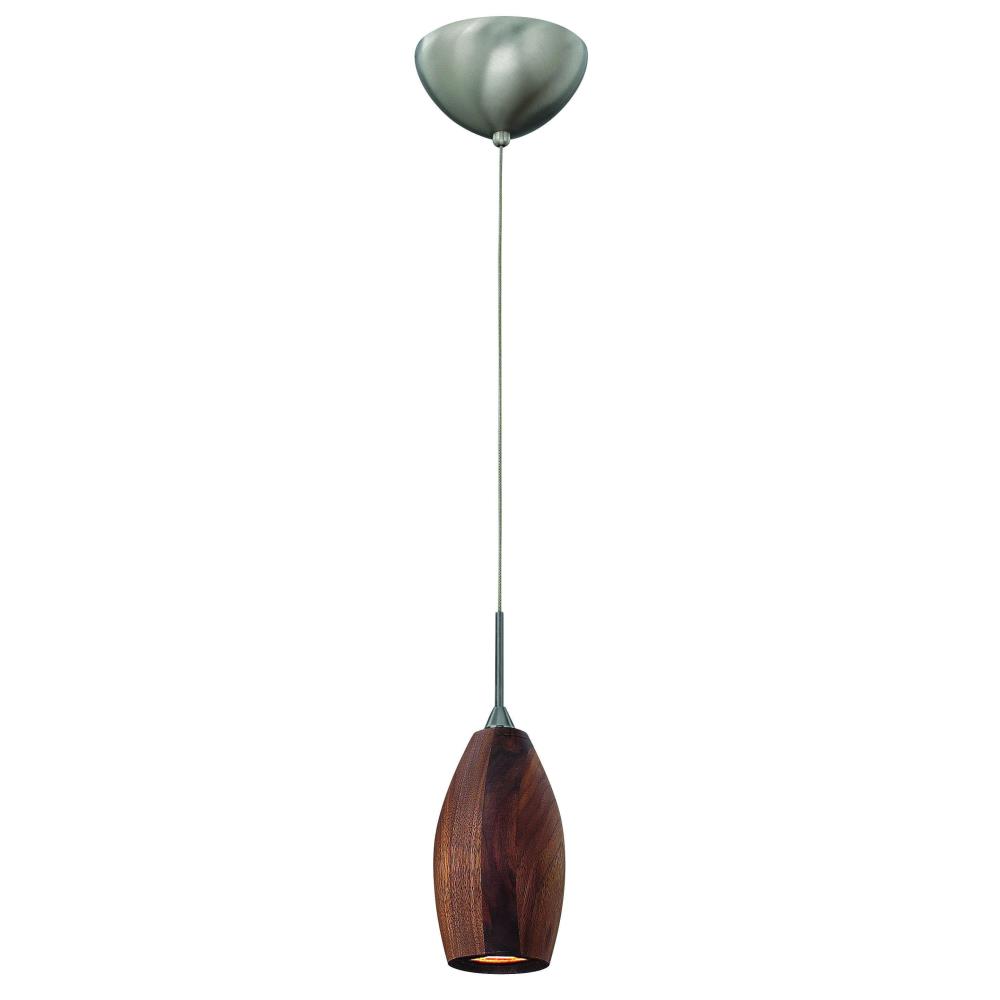 Fredrick Ramond Lighting-FR35017WAL-Loft-One Light Mini-Pendant-4 Inches Wide by 6.5 Inches Tall   WAL Finish