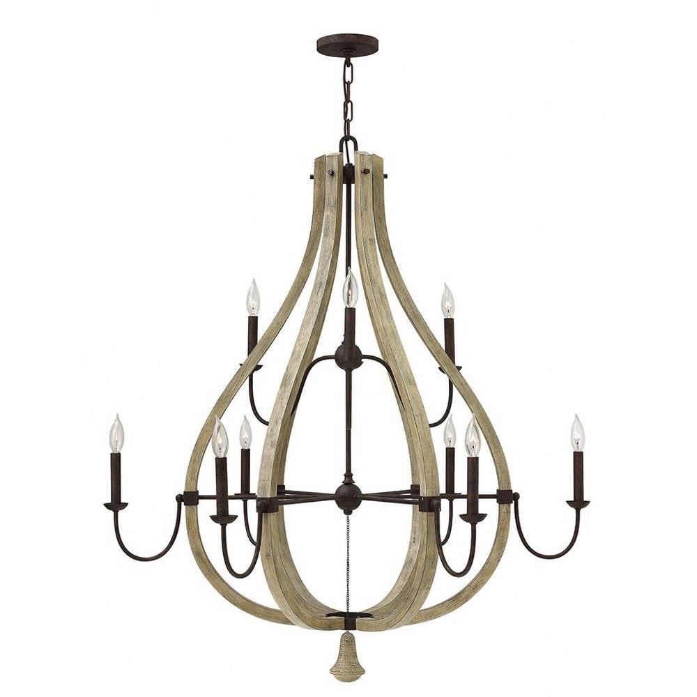 Middlefield Nine Light 2 Tier Chandelier Middlefield Nine Light 2 Tier Chandelier