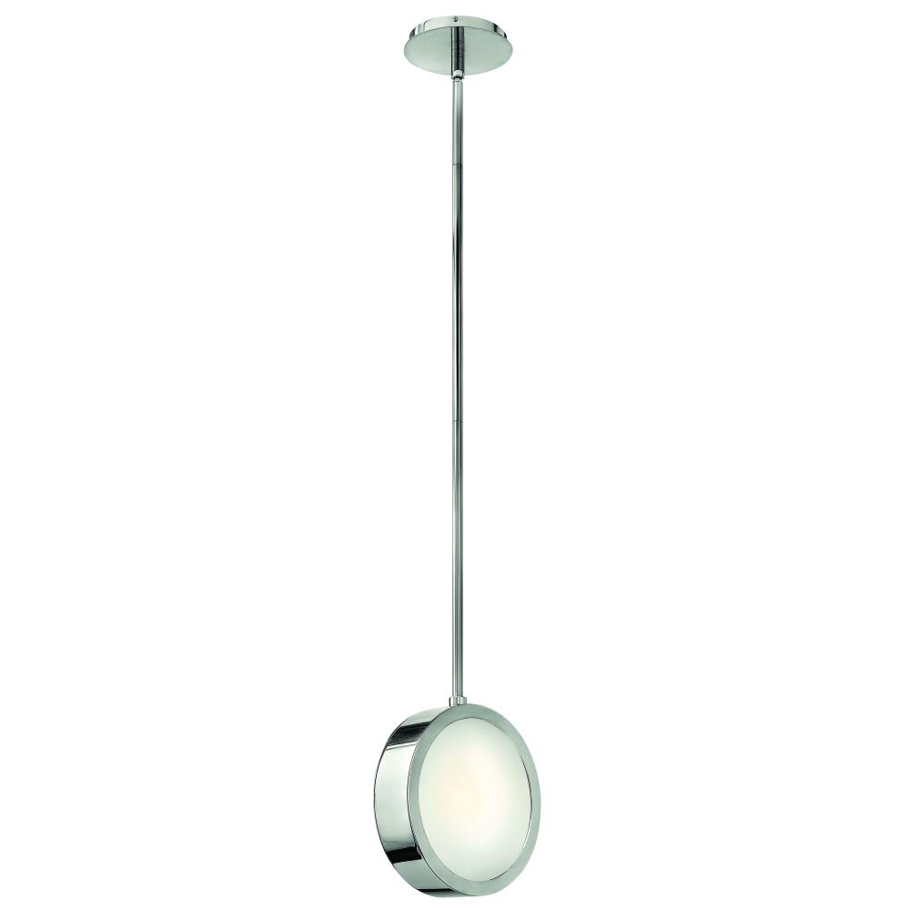 Fredrick Ramond Lighting-FR41436PAL-Broadway-One Light Vertical Mini-Pendant-8 Inches Wide by 8.5 Inches Tall   PAL Finish