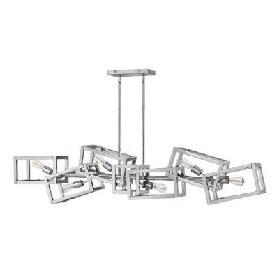 Fredrick Ramond Lighting Fr42446 Ensemble Six Light Stem Hung Fredrick Ramond Lighting Fr42446 Ensemble Six Light Stem Hung Linear Chandelier