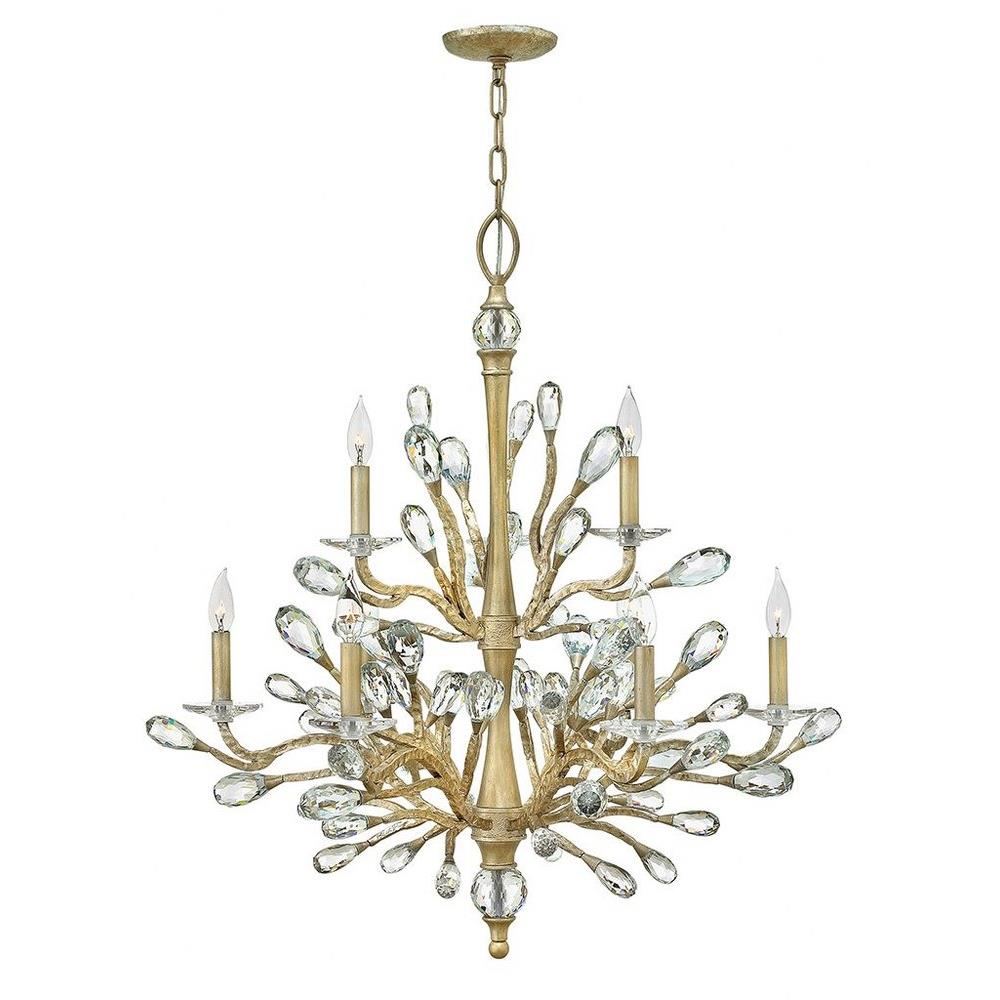 Fredrick Ramond Lighting Fr46809cpg Eve Nine Light 2 Tier Tap To Expand