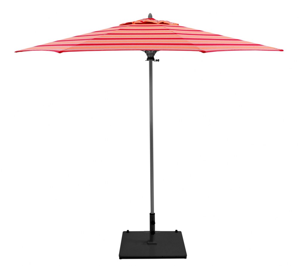 Galtech International-732AB81-9 Octagon Commercial Umbrella Sunbrella Patterns Bravada Salsa Sunbrella Patterns - Quick Ship