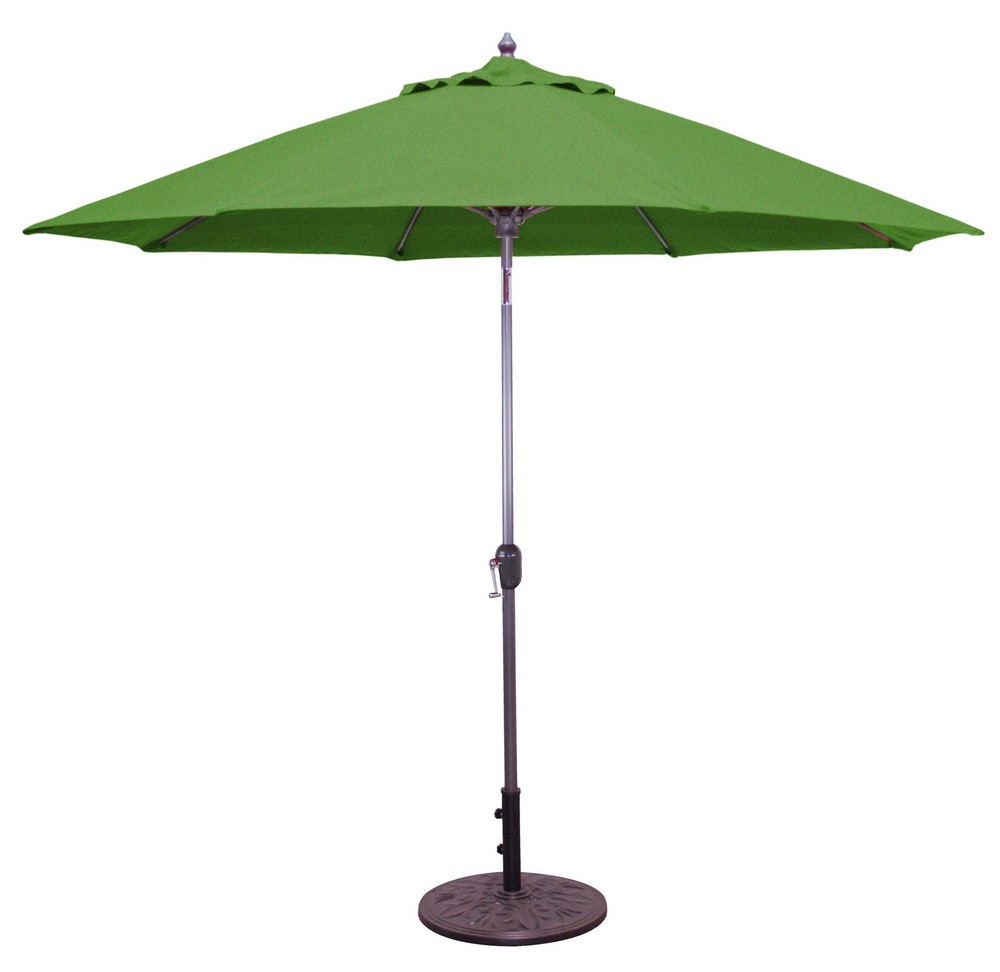 Galtech International-75-67-Replacement Canopy Only 7.5 round Fern Sunbrella Patterns - Quick Ship