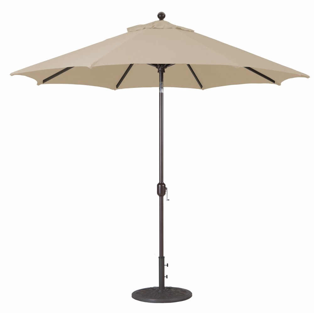 Galtech International-88-59-Replacement Canopy Only 8x8 square Antique Beige Sunbrella Patterns - Quick Ship