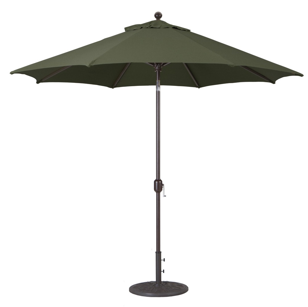 Galtech International-75-40-Replacement Canopy Only 7.5 round Tangelo Sunbrella Patterns - Quick Ship