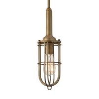 Generation Lighting P1234RI Feiss Lighting Urban Renewal Mini Pendant 1 Light in Period Inspired Style 8 Inch Wide by 8 Inch High