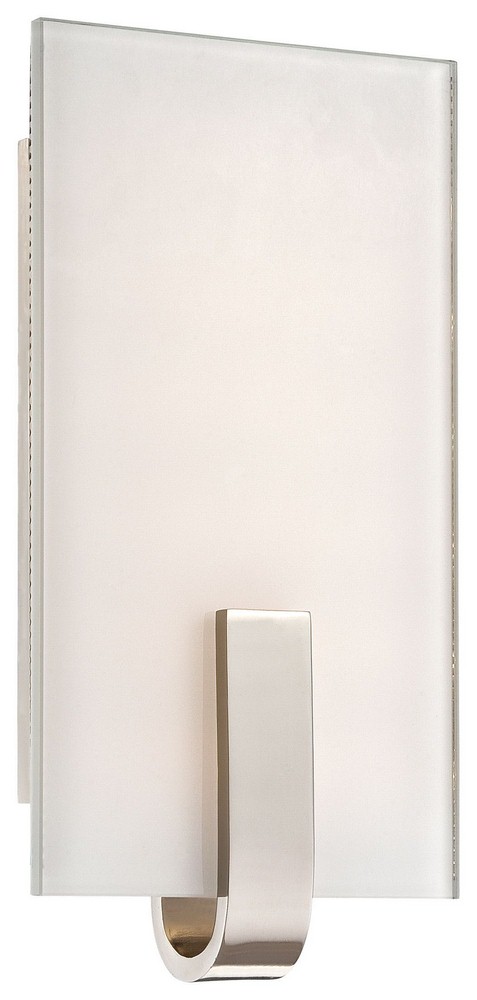 George Kovacs Lighting-P1140-613-L-12W 1 LED Wall Sconce in Contemporary Style-6 Inches Wide by 12 Inches Tall   12W 1 LED Wall Sconce in Contemporary Style-6 Inches Wide by 12 Inches Tall