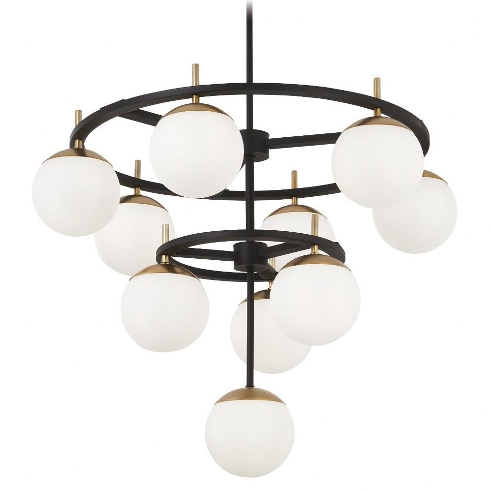 George Kovacs Lighting P1358 618 Alluria Ten Light Chandelier George Kovacs Lighting P1358 618