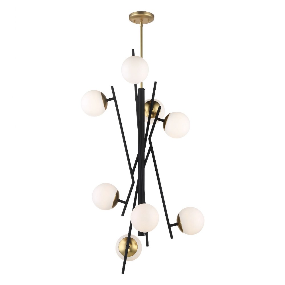 George Kovacs Lighting-P359-618-L-48W 8 LED Foyer-23.13 Inches Wide by 36.25 Inches Tall   48W 8 LED Foyer-23.13 Inches Wide by 36.25 Inches Tall