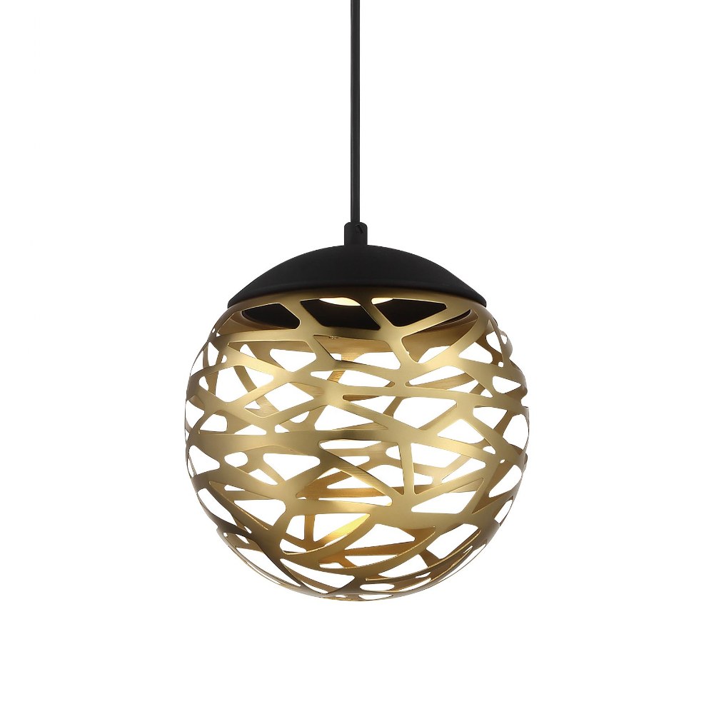 George Kovacs Lighting-P932-688-L-7.88 Inch 8W 1 LED Mini Pendant   7.88 Inch 8W 1 LED Mini Pendant