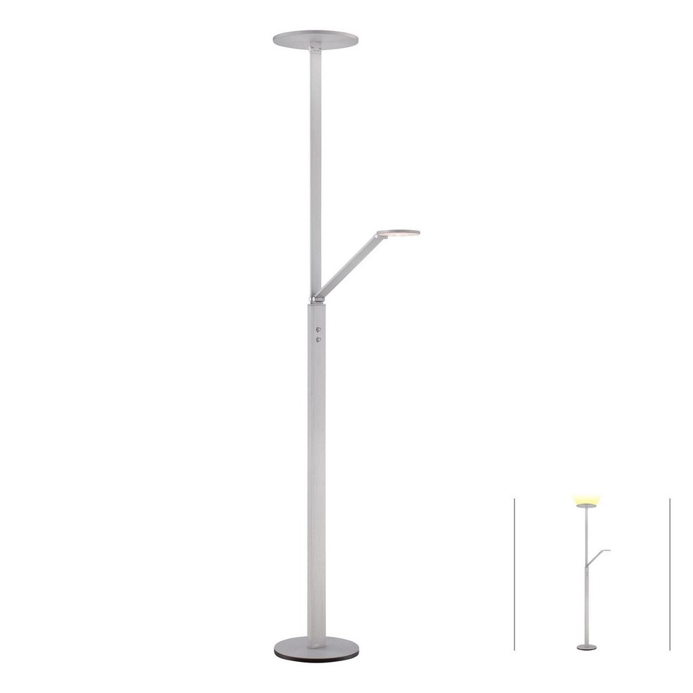 George Kovacs Lighting-P305-3-654-L-71 Inch 26W 2 LED Floor Lamp   71 Inch 26W 2 LED Floor Lamp