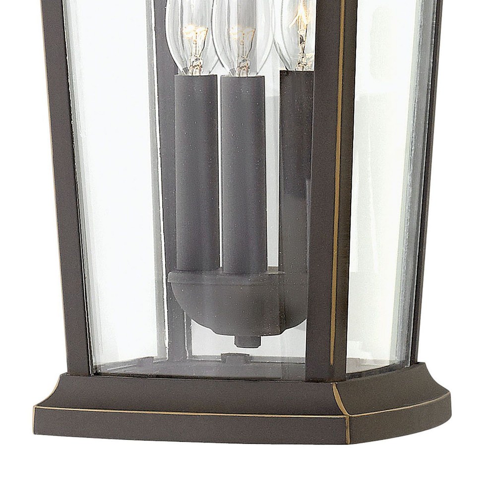 Hinkley Lighting 2362MB Bromley - 3 Light Large Outdoor Hanging Lantern in - Picture 4 of 5