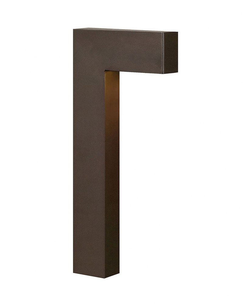 Hinkley Lighting-15014BZ-LL-Atlantis - Low Voltage 15 Inch One Light Path Light LED Lamp  Bronze Finish with Etched Glass