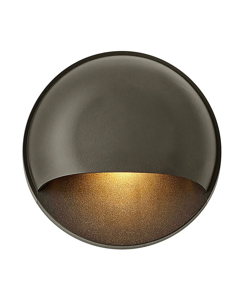 Hinkley Lighting-15232BZ-Nuvi - 1.2W LED Round Deck Light - 3 Inches Wide by 3 Inches High Bronze  Black Finish