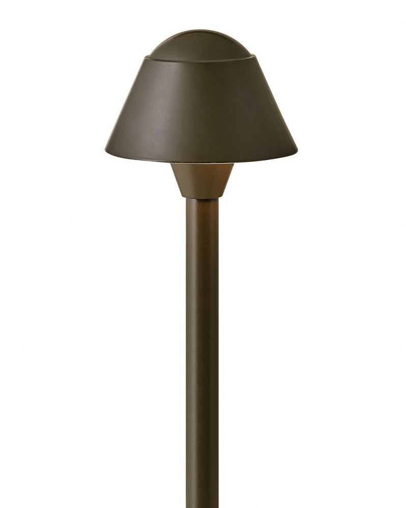 Hinkley Lighting-1531BZ-Rex - 1.5W 1 LED Path Light - 5 Inches Wide by 12.5 Inches High Bronze  Bronze Finish with Clear Glass