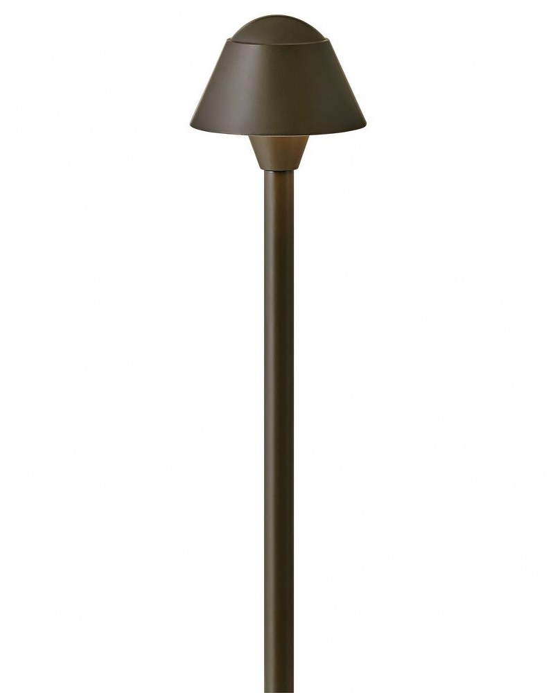 Hinkley Lighting-1533BZ-Rex - 1.5W 1 LED Path Light - 5 Inches Wide by 21.5 Inches High Bronze  Bronze Finish with Clear Glass