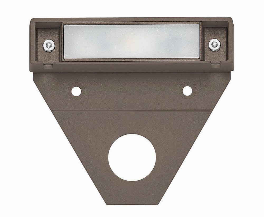 Hinkley Lighting-15444BZ-10-Nuvi - 1.1W LED Small Deck Light (Pack of 10) - 3.5 Inches Wide by 0.75 Inches High Bronze  Titanium Finish