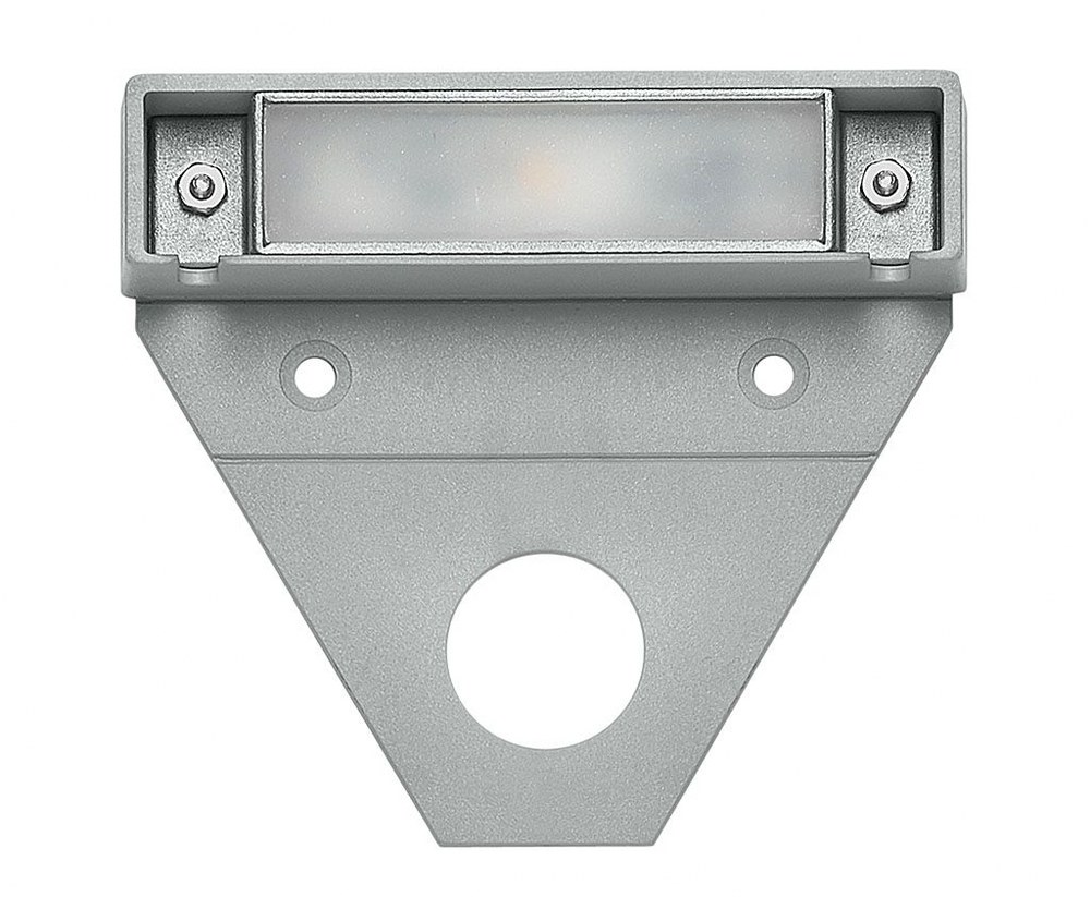 Hinkley Lighting-15444TT-Nuvi - 1.1W LED Small Deck Light - 3.25 Inches Wide by 0.75 Inches High Titanium  Titanium Finish