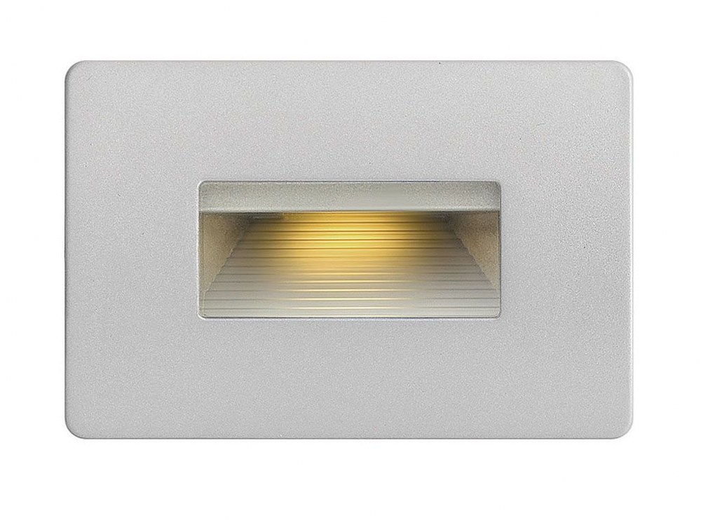 Hinkley Lighting-15508TT-Luna - 12V 3.8W LED Horizontal Step Light - 4.5 Inches Wide by 3 Inches High   Titanium Finish