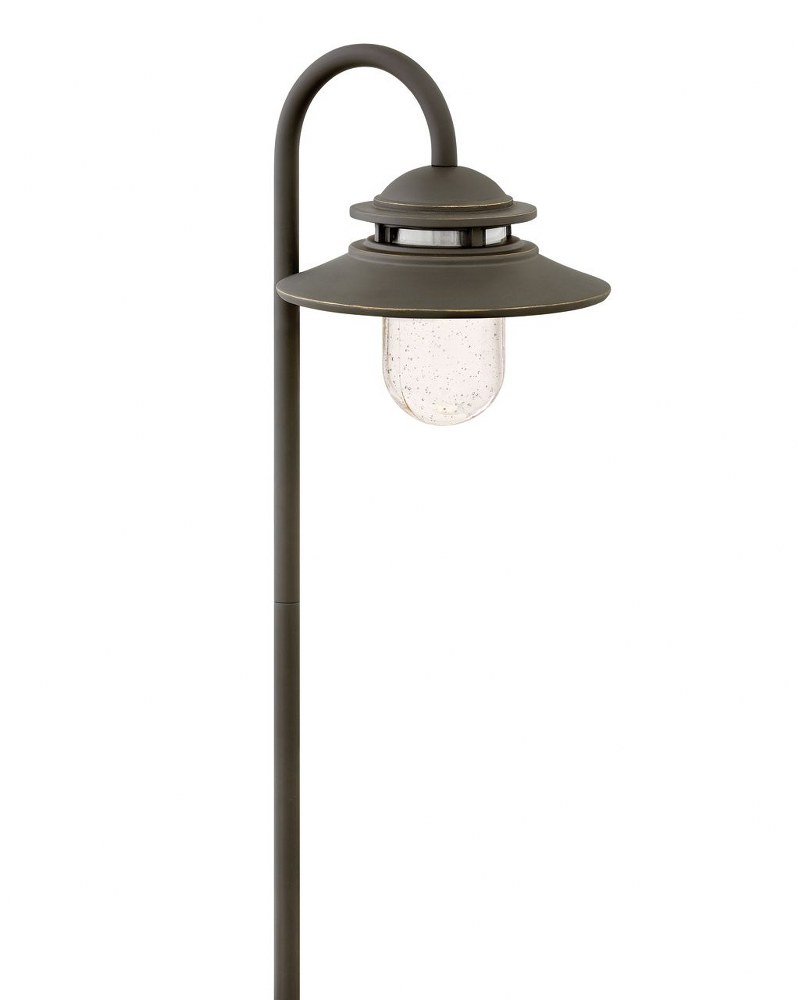 Hinkley Lighting-1566OZ-LL-Atwell - 1 Light 15.75 Inch Path Light Oil Rubbed Bronze  Oil Rubbed Bronze Finish with Clear Seedy Glass