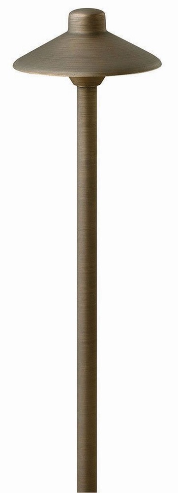 Hinkley Lighting-16050MZ-LL-Hardy Island - Low Voltage 15 Inch 1 Light Path Lamp LED Lamps  Matte Bronze Finish