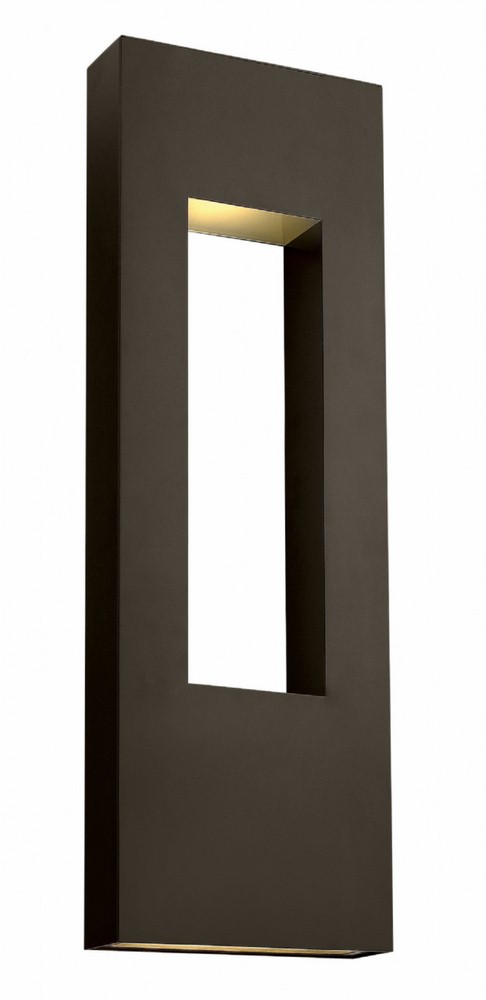 Hinkley Lighting-1639BZ-LL-Atlantis - 3 Light Extra Large Outdoor Wall Lantern Bronze GU10 Bronze Finish with Etched Glass