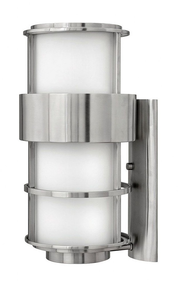 Hinkley Lighting 1905SS Saturn - 1 Light Large Outdoor Wall Lantern in Modern