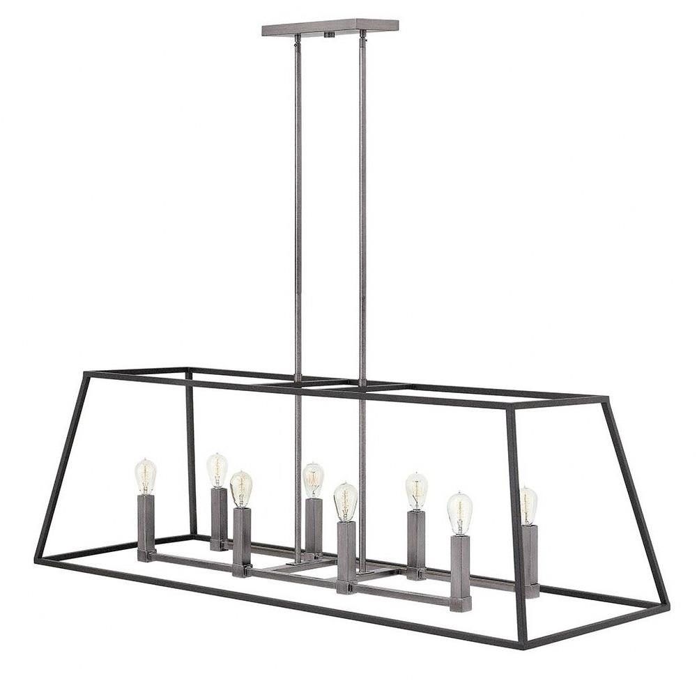 Hinkley Lighting 3338 Fulton 8 Light Open Frame Linear Foyer