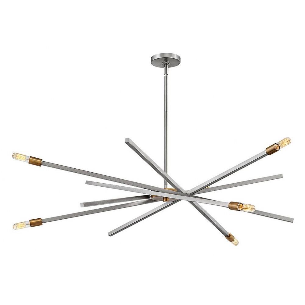 Hinkley Lighting 4766 Archer 42 5 Inch 6 Light Chandelier Hinkley Lighting 4766 Archer 42 5
