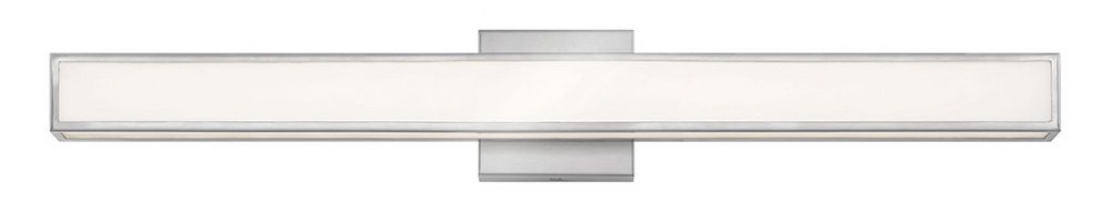 Hinkley Lighting-51404BN-Alto - 44W LED Large Bath Vanity in Modern Style - 30 Inches Wide by 4.75 Inches High Brushed Nickel  Chrome Finish with White Acrylic Glass