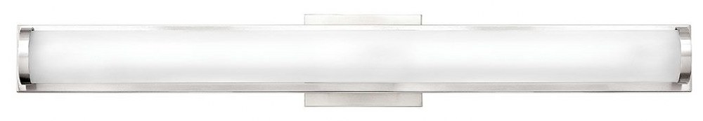 Hinkley Lighting-53844PN-Acclaim - 30W LED Large Bath Vanity in Modern and Industrial Style - 29.5 Inches Wide by 3 Inches High Polished Nickel  Polished Nickel Finish with Etched/Silk-Screened Glass