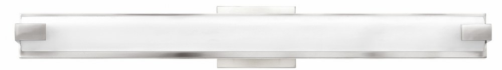 Hinkley Lighting-55654PN-Unity - 29.5 Inch 30W 2 LED Bath Vanity   Polished Nickel Finish with Etched Silk-Screened Glass