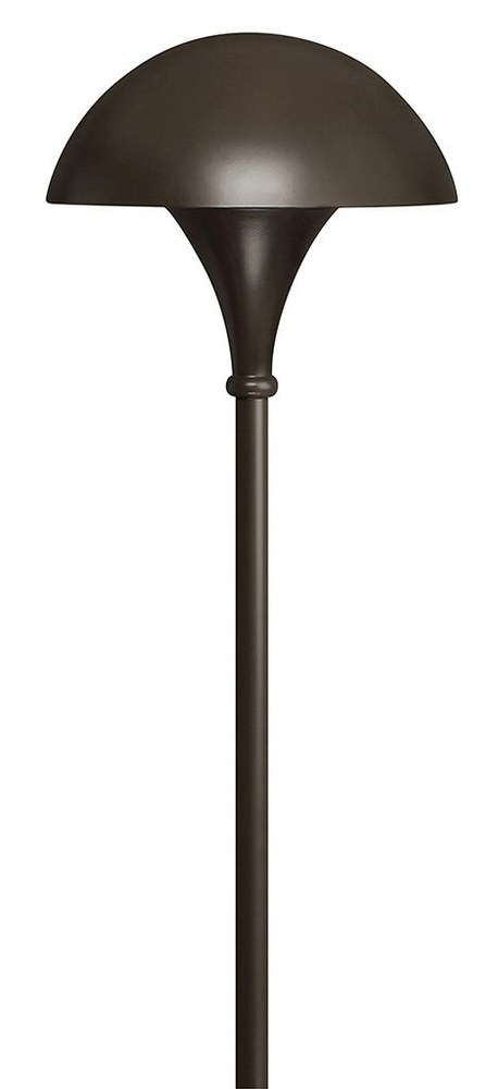 Hinkley Lighting-56000BZ-Line Voltage Path - 1 Light 120V Line Voltage Mushroom Path Light - 9.5 Inches Wide by 26 Inches High Bronze  Black Finish