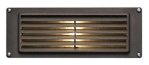 Hinkley Lighting-1594BZ-Hardy - Low Voltage Landscape Louvered Brick Light - 8.75 Inches Wide by 3.25 Inches High Incandescent  Bronze Finish
