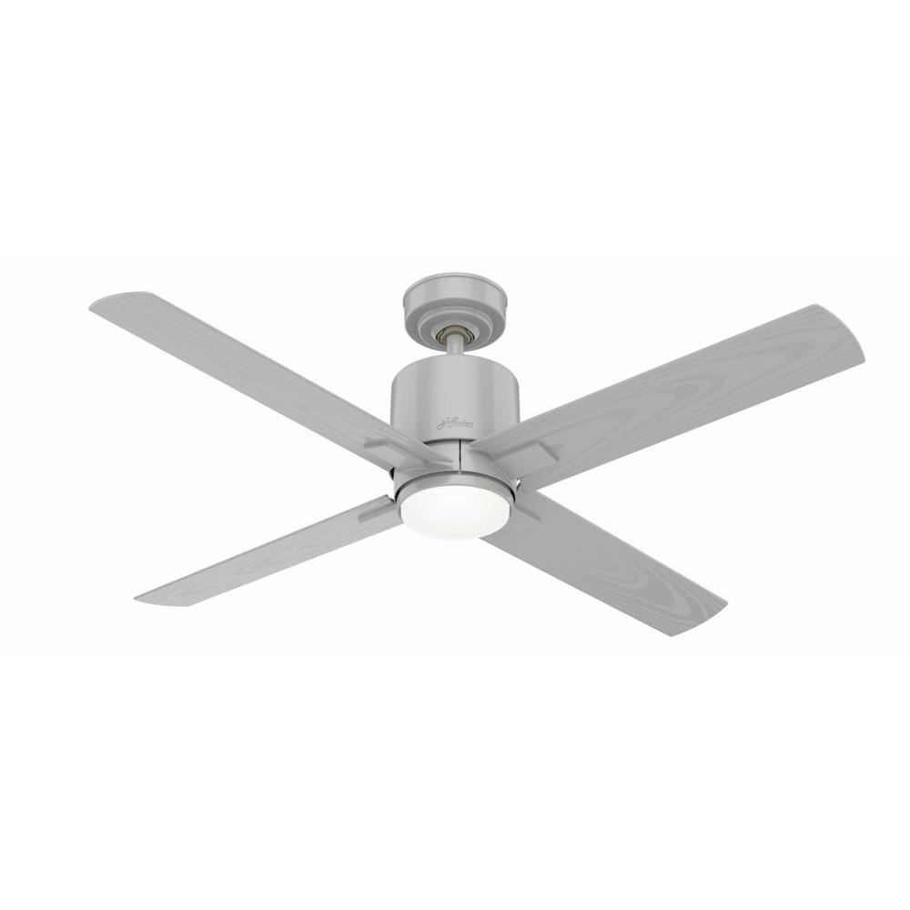 Hunter Fans 505 Visalia Outdoor Ceiling Fan With Light Kit In Modern Style 52 Inches Wide By 153 Inches High